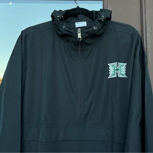 Champion University of Hawaii Black Hooded Pullover XL